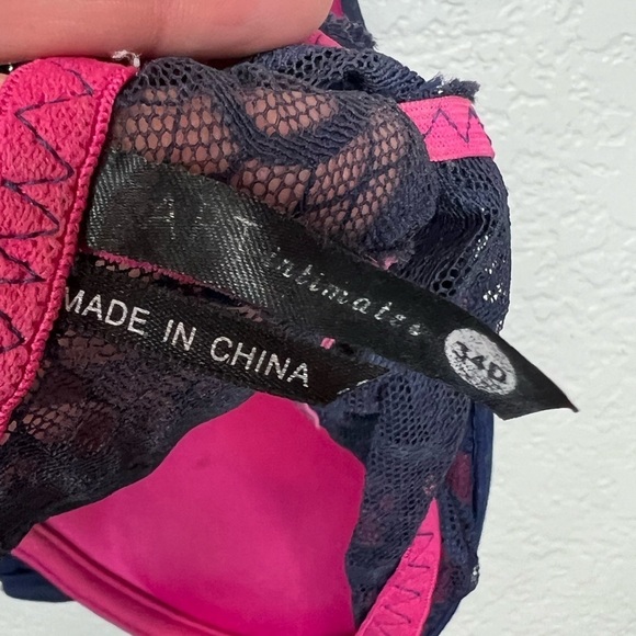 D01.9 Art Intimates Racerback Lace Bra 34D - Picture 3 of 3